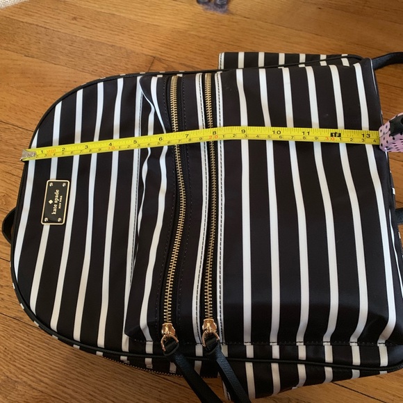 Kate Spade Striped Backpack and wallet - Picture 3 of 8